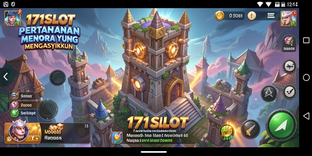 Gameplay seru dalam Tower Defense di 171SLOT yang menyuguhkan tantangan.