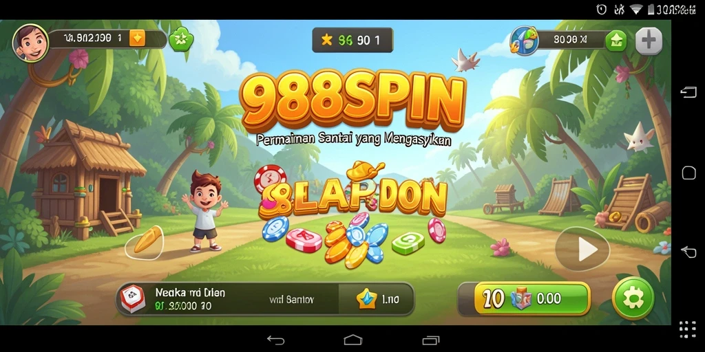 Screenshot gameplay 988SPIN yang menampilkan keseruan bermain.