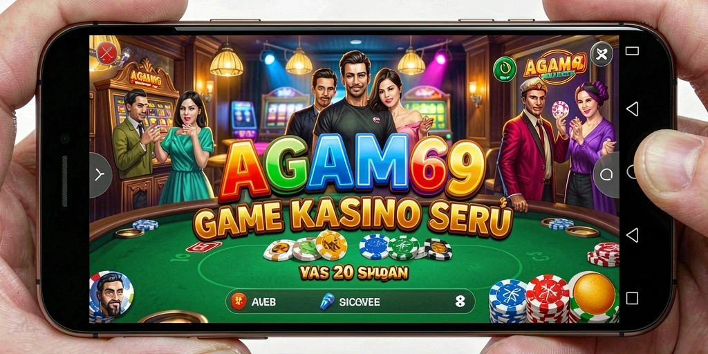 Tampilan gameplay AGAM69 yang menarik dan interaktif saat bermain Kasino.