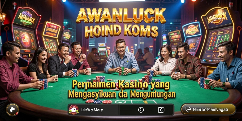 Tampilan gameplay AWANLUCK yang memukau dan mengasyikkan.