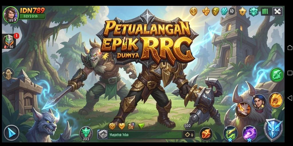Tampilan gameplay menarik dari IDN789 yang menampilkan pertempuran seru.