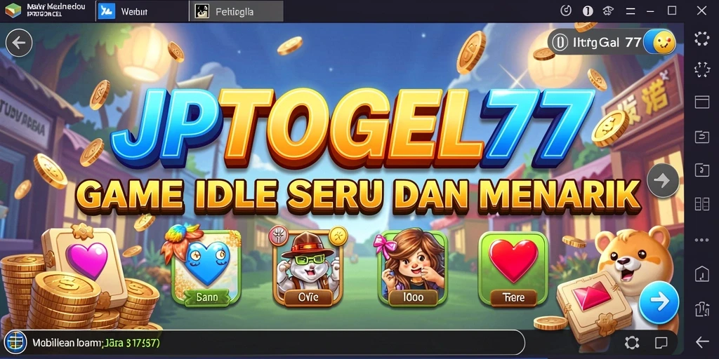 Tampilan gameplay JPTOGEL77 yang menarik dan interaktif.