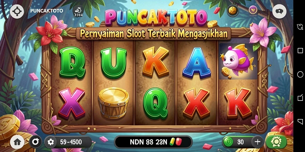 Gameplay Slot PUNCAKTOTO yang mengasyikkan dan menegangkan.