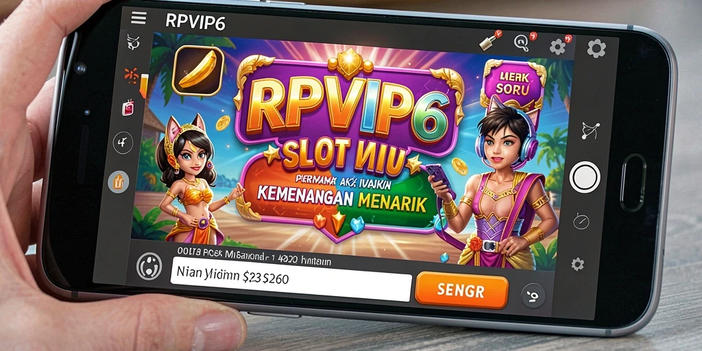 Tampilan gameplay RPVIP6 yang menarik saat putaran Slot.