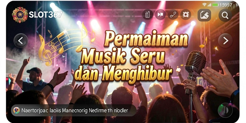 Tampilan screenshot SLOT367 saat bermain dengan musik yang mengasyikkan.