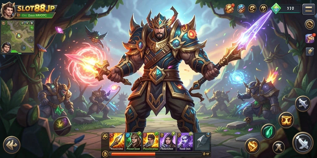 Gameplay SLOT88JP yang mendebarkan dan penuh aksi RPG.